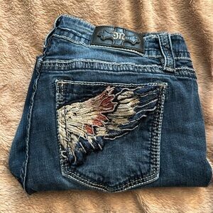 Miss me skinny jeans size 33/30 actual 34/30